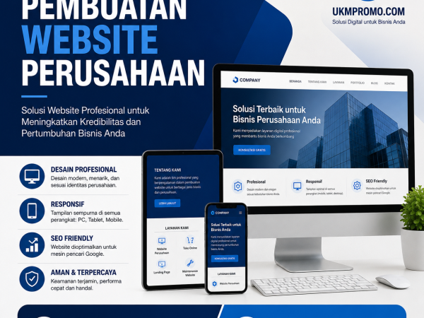 Jasa Pembuatan Website Perusahaan Profesional: Solusi Digital untuk Meningkatkan Branding dan Penjualan